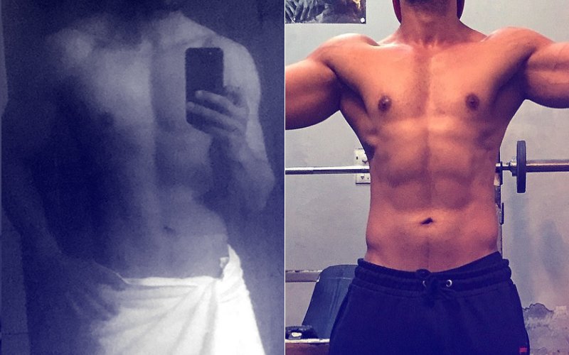 This Bollywood Actor Shared Droolworthy Pics Flaunting His Yummy Abs