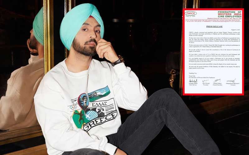 Diljit Dosanjh Asked To Cancel His US Concert Backed By Pakistani Promoter; FWICE Writes Letter To The Ministry of External Affairs