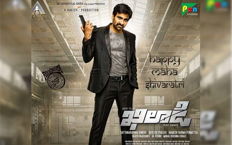 Ravi Teja Shares A BTS From The Sets Of ‘Khiladi’; Says, 'Action Mode On'