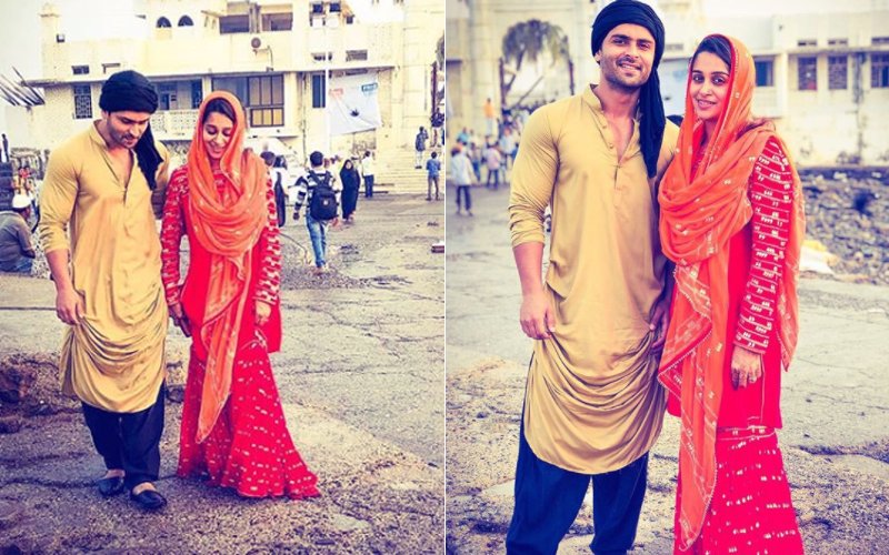 Pics: Newly Wed Dipika Kakar & Shoaib Ibrahim Seek Divine Blessings At The Haji Ali Dargah