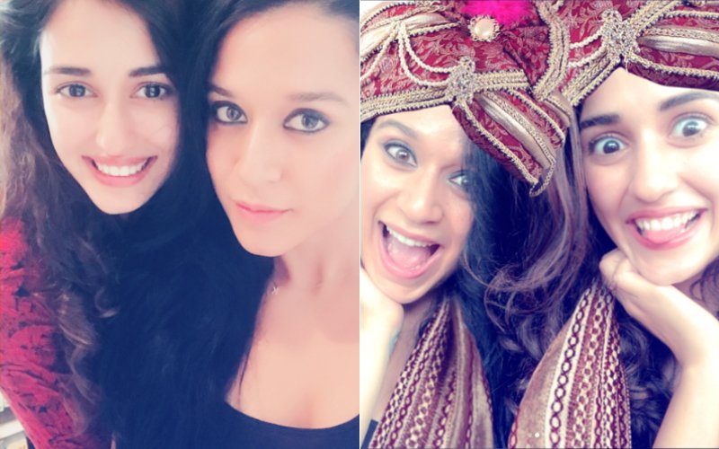 Disha Patani Goofs Around with Tiger Shroff’s Sister Krishna Shroff