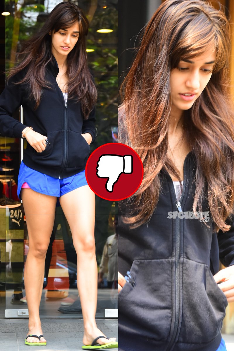 disha patani snapped in bandra