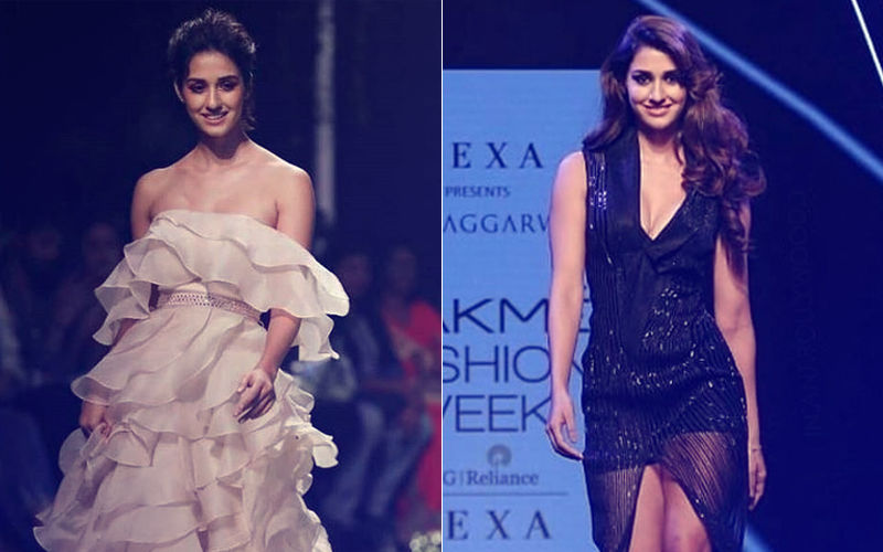 Lakme Fashion Week 2018: Disha Patani's Mushy White Summer Look Or Black Winter Magic?