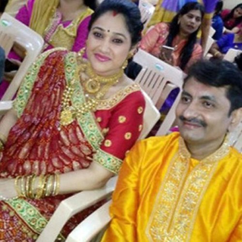disha vakani with husband mayur pandya