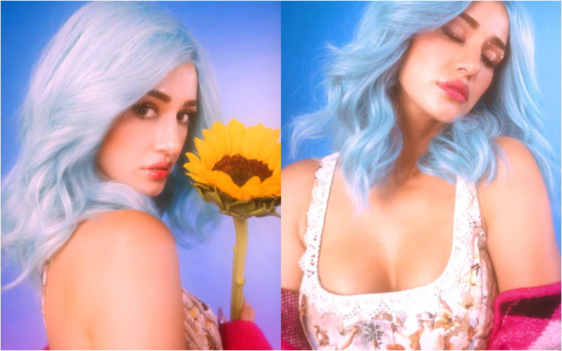 Disha Patani Gets Brutally TROLLED For Wearing Blue Wig As She Shows Off Cleavage In Corset Top; Netizen Calls Her ‘Sasti Ariana Grande’-See PICS