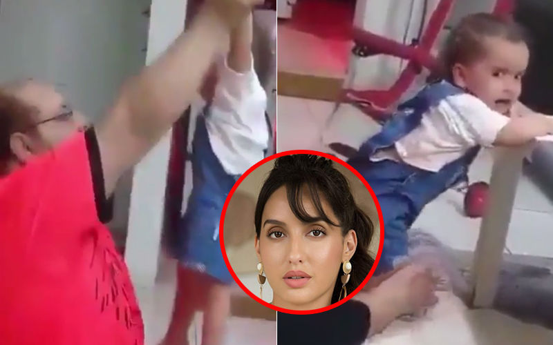 Disturbing Child Abuse Video Shows Man Mercilessly Beating, Throwing Around Wailing Toddler: Nora Fatehi Seeks Support From UNICEF