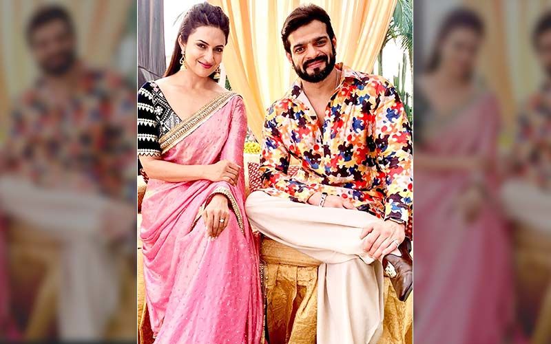 Divyanka Tripathi And Karan Patel Are In Fits Of Laughter In This Blooper Video From Yeh Hai Mohabbatein - Watch