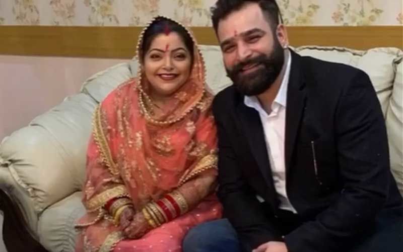 After Mud-slinging Accusations Divya Bhatnagar’s Husband Gagan Prays For Late Wife At A Gurudwara; Shares Pictures With Broken Heart Emojis