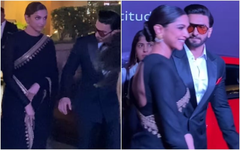 OMG! Deepika Padukone Refused To HOLD Ranveer Singh's Hand At A Mumbai Event; Netizens Say, ‘DP Looks Fed Up Of Him’- WATCH