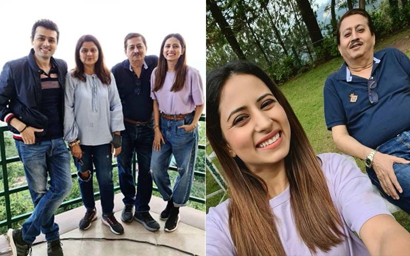 Sargun Mehta Wishes Her Father On His Birthday With A Cheerful Selfie; Says “Papa Ki Pari Hun Main”