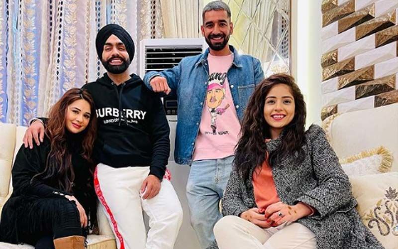 Ammy Virk, Maninder Buttar And Tania Show Us What True Friendship Looks Like; See The Picture