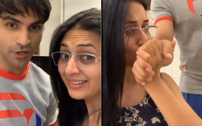 Divyanka Tripathi Kisses Hubby Vivek Dahiya’s Hand After He Cooks Mouth-Watering Pasta For Her; Mister Can't Stop Blushing- WATCH