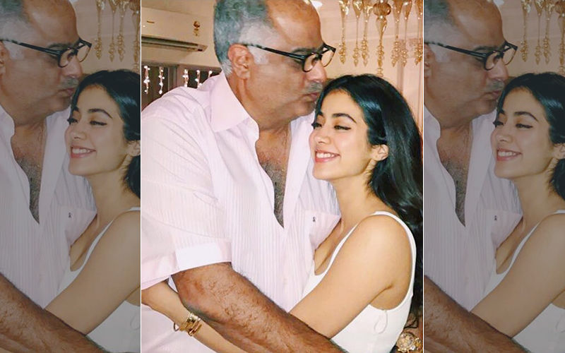 Boney Kapoor Feels Janhvi Kapoor Suffers From An Addiction. Click To Know What That Is