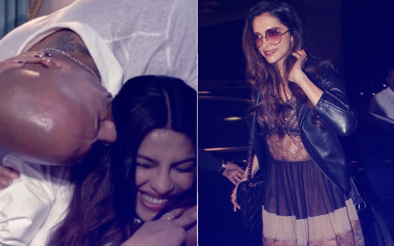 Dwayne Johnson Surprises Priyanka Chopra With A Kiss, Deepika Padukone Leaves For Cannes