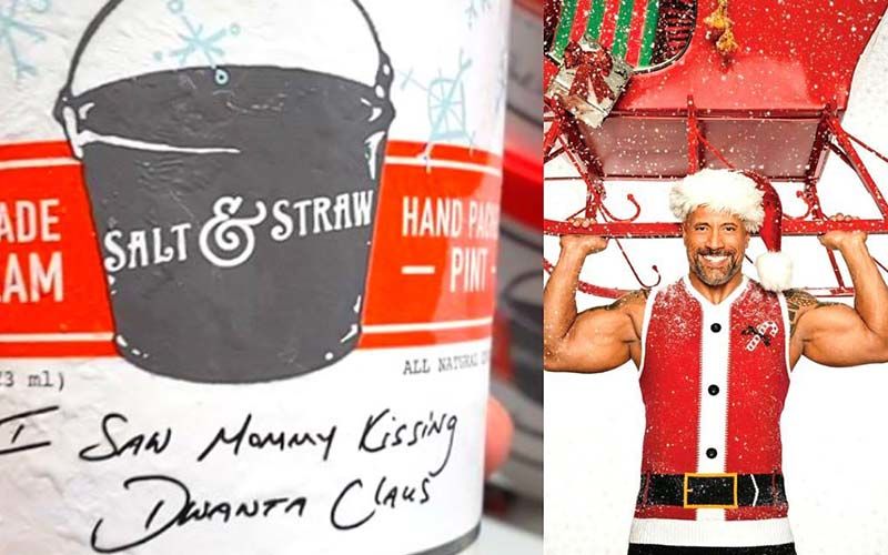 Dwayne Johnson Launches Dwanta Claus Ice Cream; Says Tequila Infused Frozen Treat Is In The Works