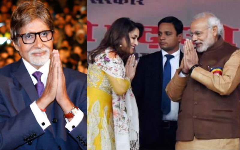 Amitabh, Madhuri And Varun Wish PM Narendra Modi On His Birthday