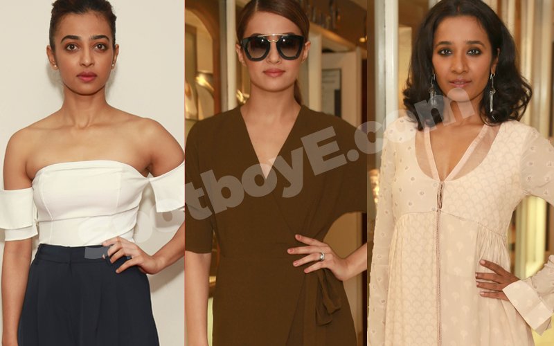 Radhika, Surveen and Tannishtha Up The Glam Quotient