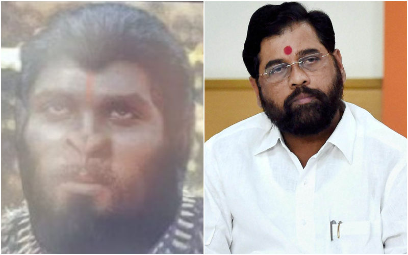 Twitter User Compares Maharashtra CM Eknath Shinde To Hanuman In 'Adipurush'; Thane Police REACTS ‘Share Your Number’