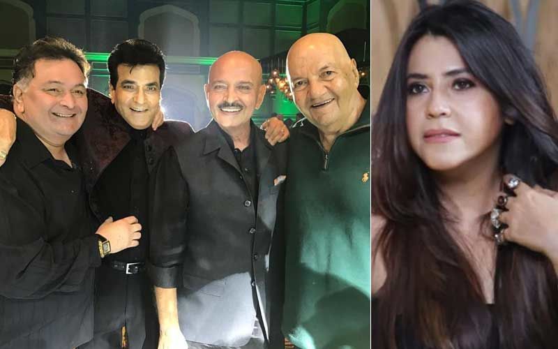 Rishi Kapoor Passes Away: Rishi, Jeetendra, Rakesh Roshan Hug And Sing Like A Bunch Of Excited Boys; Ekta Kapoor Says They Will 'Never Party Again'