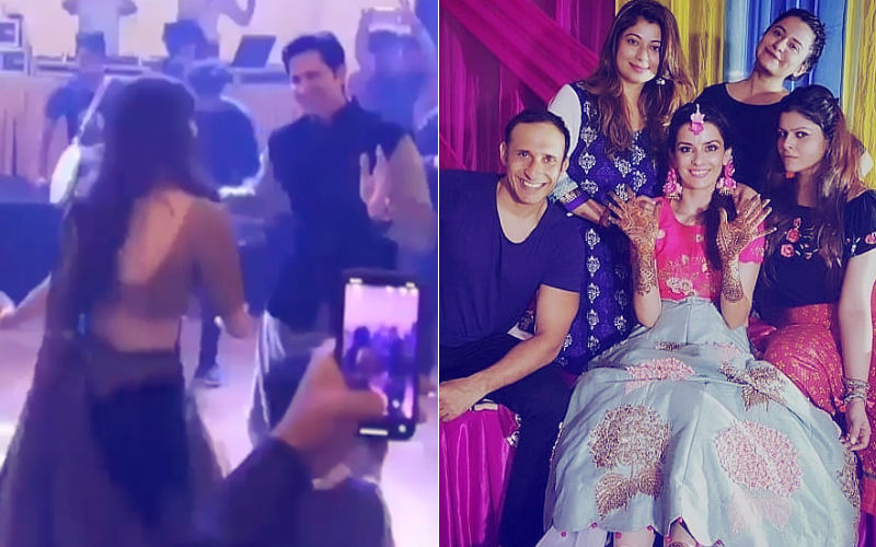 Sumeet Vyas-Ekta Kaul Groove To Dhol Beats; To-Be-Bride Flaunts Mehendi