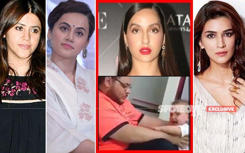 Kriti Sanon Sex Videos - Ekta Kapoor, Taapsee Pannu, Kriti Sanon On The Nora Fatehi Posted Child  Abuse Video: Yuck, Sickening, Insane, Criminal- EXCLUSIVE