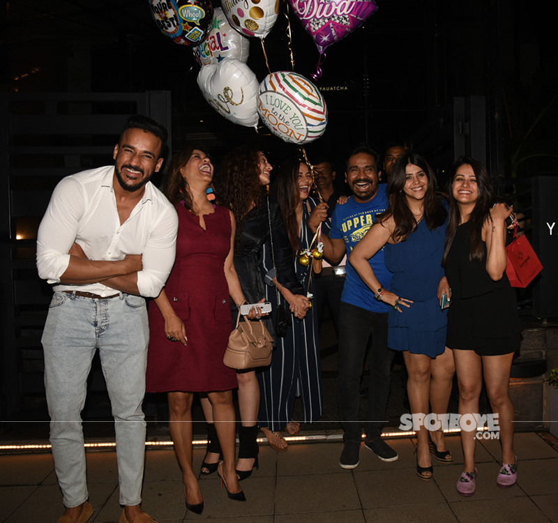Ekta Kapoor Celebrating Birthday With Friend And Family