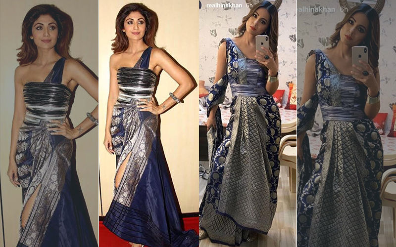 Hina Khan Called Out By Diet Sabya Yet Again For Copying An Outfit Worn By Shilpa Shetty