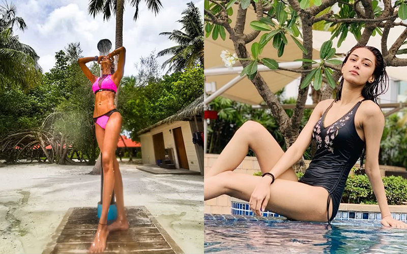 Kasautii Zindagii Kay Actress Erica Fernandes Flaunting Her Sultry Hot Bod In These Bikinis Is Sight For Sore Eyes
