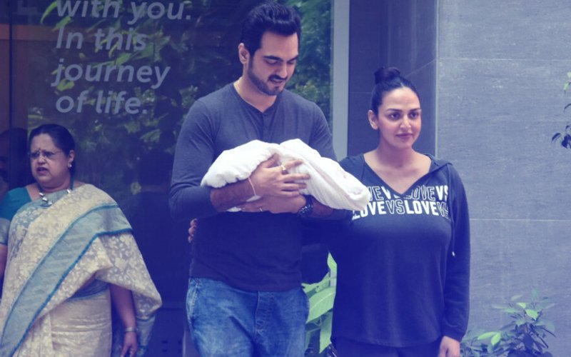 FIRST PICS: Esha Deol & Bharat Takhtani With Their Baby Girl