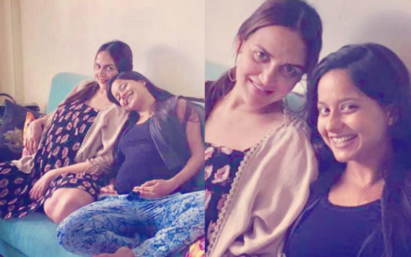 First Picture: Glowing Esha Deol Shows Off Her Baby Bump