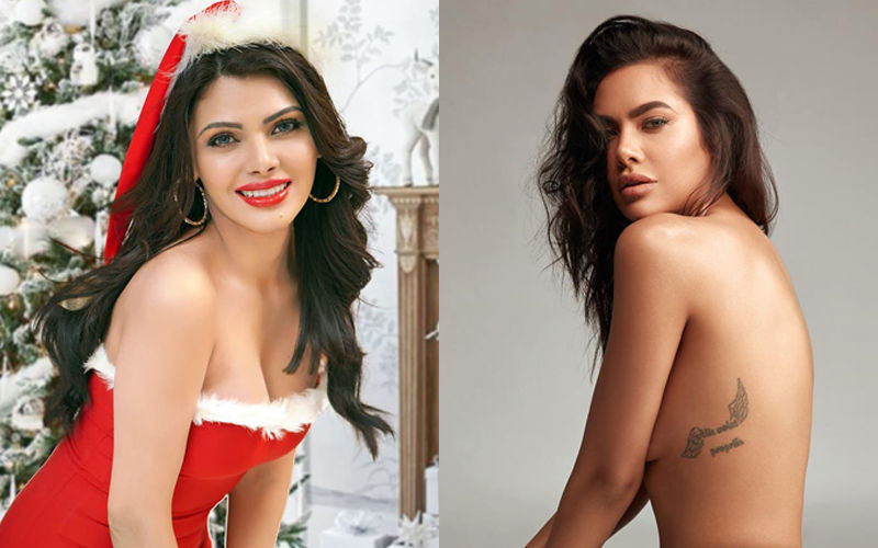 क्रिसमस के मौके पर ईशा गुप्ता और शर्लिन चोपड़ा ने शेयर की बेहद Hot और Sexy तस्वीर
