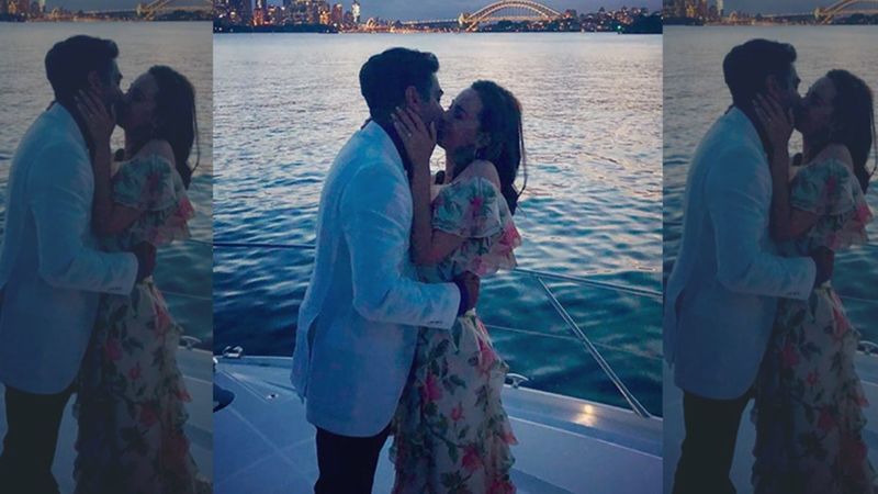 Saaho Actress Evelyn Sharma And Tushaan Bhindi’s Engagement Was A Dreamy Affair; Don't Miss The Inside Pictures