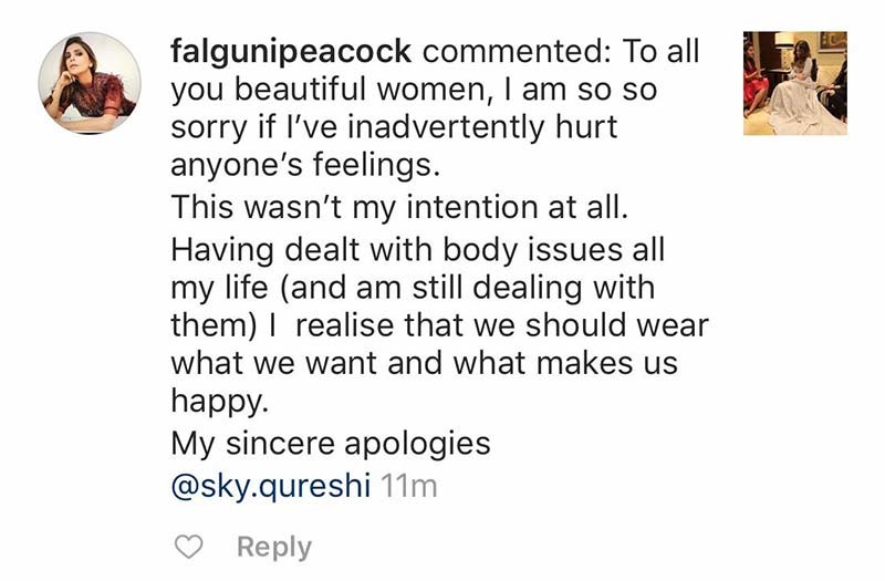 falguni comment