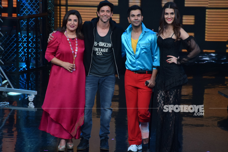 farah khan hrithik roshan rajkummar rao and kriti sanon on lip sing battle