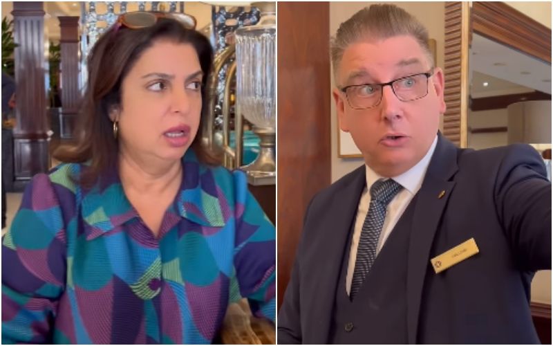 Farah Khan Wants To Check-In Into A Luxurious Hotel With Just 40 Pounds; Filmmaker Leaves The Internet In Splits With Her Hilarious Interaction- WATCH