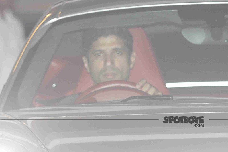 farhan akhtar at ritesh sidhwani birthday bash