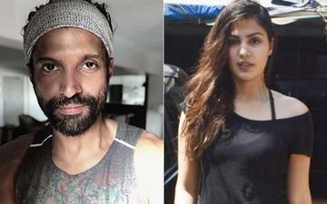 Farhan Akhtar Hits Back As Twitter User Slams Him For Calling Rhea Chakraborty’s Media Trial Unfair: ‘You Deserve A PHD In Whataboutery’