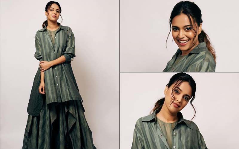 FASHION CULPRIT OF THE DAY: Swara Bhasker, Your Tent Dress And Silk Shirt Makes Us Yawn Really Bad