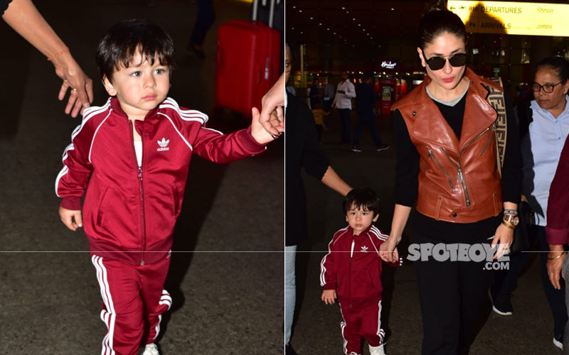 Fashion Police, Check This Out! Taimur Slays His Airport Look, Mommy Kareena Kapoor Khan Complements Well