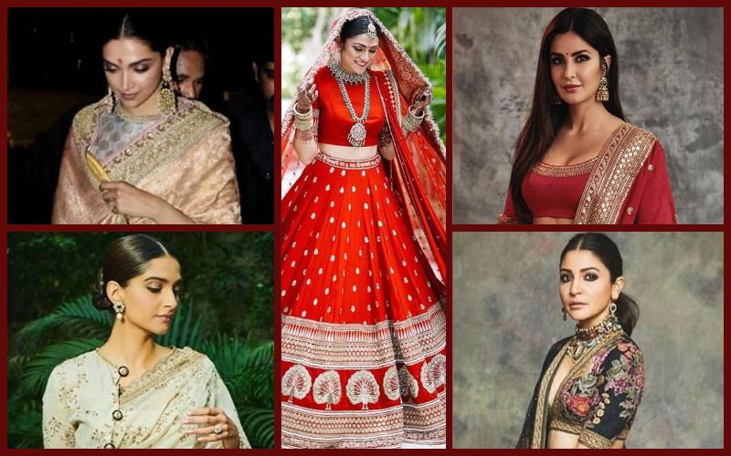 Sabyasachi Bridal Wear 2019: Take Tips From Deepika Padukone, Katrina Kaif, Sonam Kapoor And Anushka Sharma For Dressing Right This Wedding Season