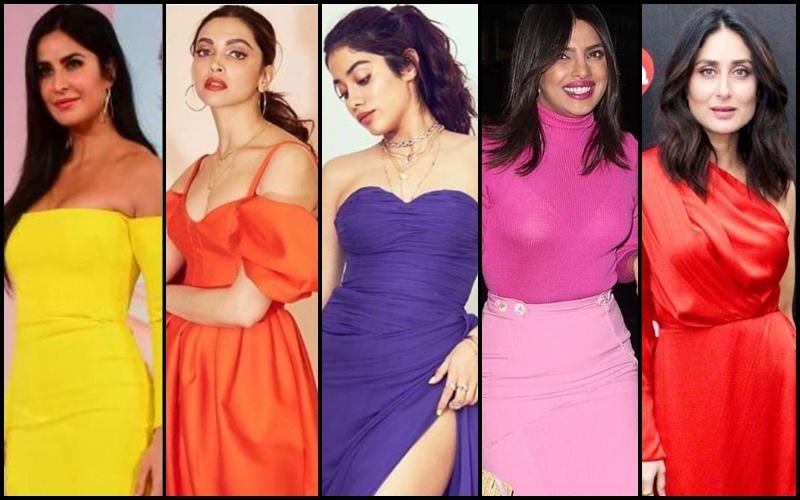 Katrina Kaif, Deepika Padukone, Kareena Kapoor Khan, Priyanka Chopra Jonas, Janhvi Kapoor Give Tips On How To Rock Solids- Bubye Prints!