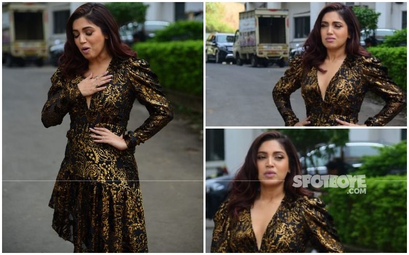 FASHION CULPRIT OF THE DAY: Bhumi Pednekar, We're Having A Shimmer And Sparkle Diarrhoea