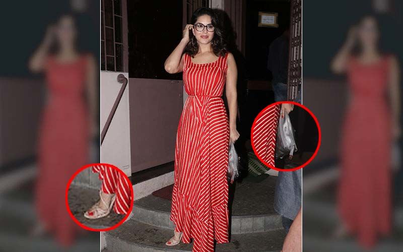 FASHION CULPRIT OF THE DAY: Sunny Leone, Could You Explain Those Heels And That Clutch, Please?