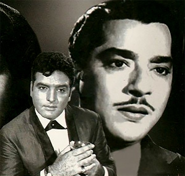 feroz khan and pradeep kumar in raat aur din