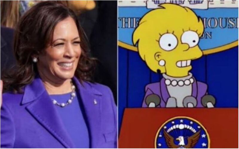 OMG! The Simpsons Did It AGAIN! Iconic Show Predicted Kamala Harris' Outfit Back In 2000 And Netizens Are SHOCKED