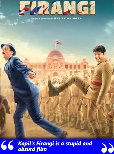 firangi poster featuring kapil sharma