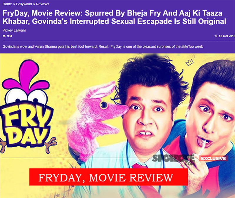 fryday movie review