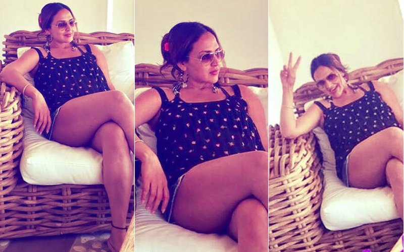 WOW! Pregnant Esha Deol Poses For Picture Like A Boss