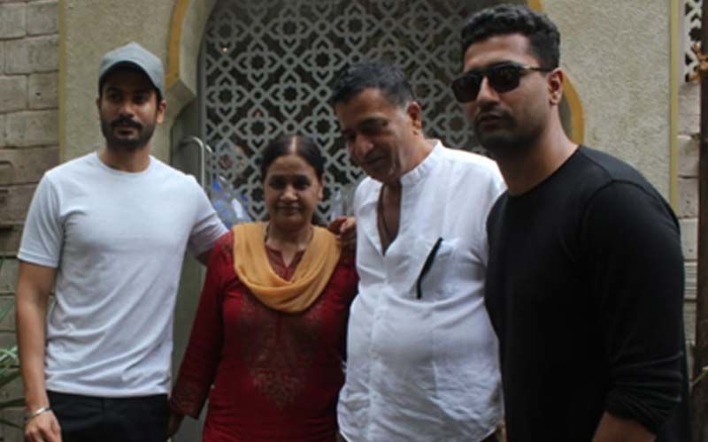 Vicky-Sunny Kaushal's Lunch Outing With Parents- SEE Pics