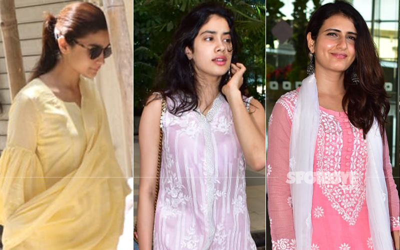 Alia Bhatt, Janhvi Kapoor, Fatima Sana Shaikh Are A Delight In Ethnic Outfits